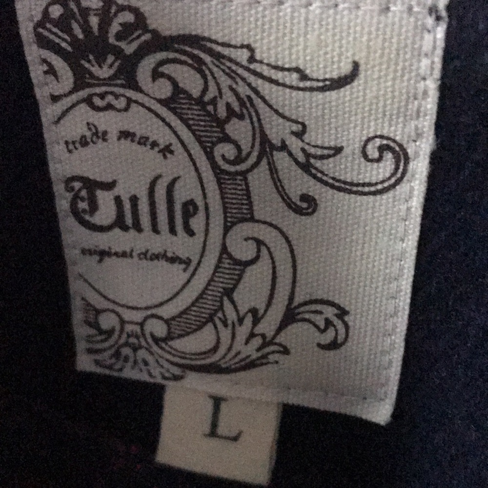 Blue wool blend Fall/Spring short jacket - Picture 14 of 14